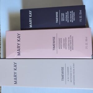 Mary Kay Timewise-Cleanser, Antioxidant Moisturizer, and Nighttime Recovery